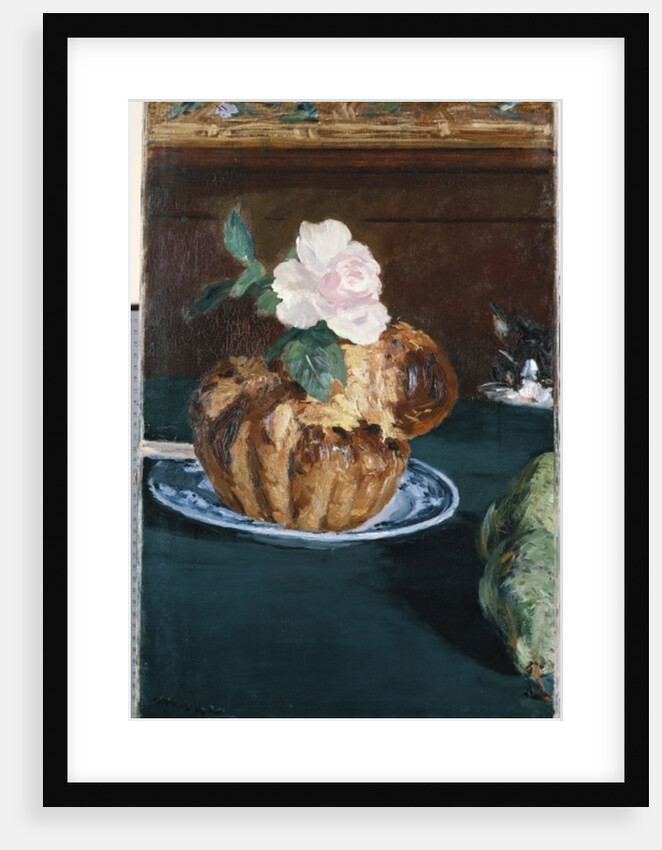 Still Life with Brioche, c.1880 by Edouard Manet