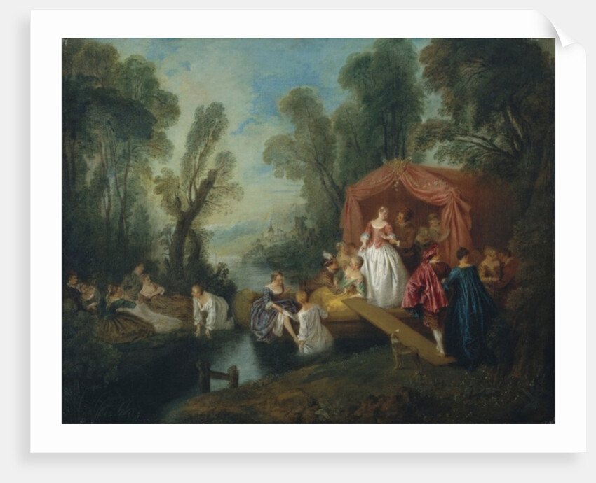 Departure for the Island of Cythera by Jean-Baptiste Joseph Pater