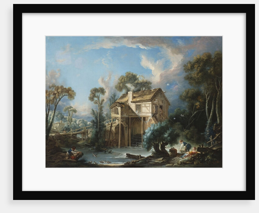 The Mill at Charenton, c.1756 by Francois Boucher