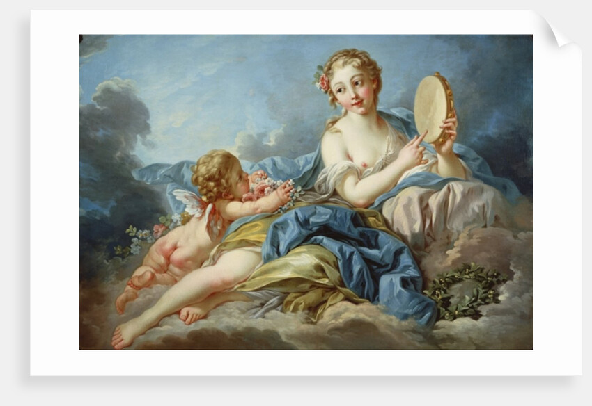 The Muse Terpsichore by Francois Boucher