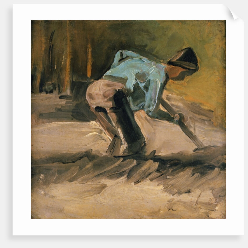 Man at Work, c.1883 by Vincent van Gogh