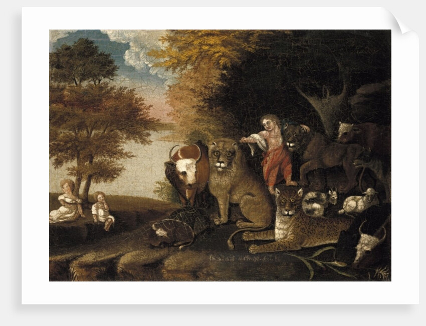 The Peaceable Kingdom by Edward Hicks
