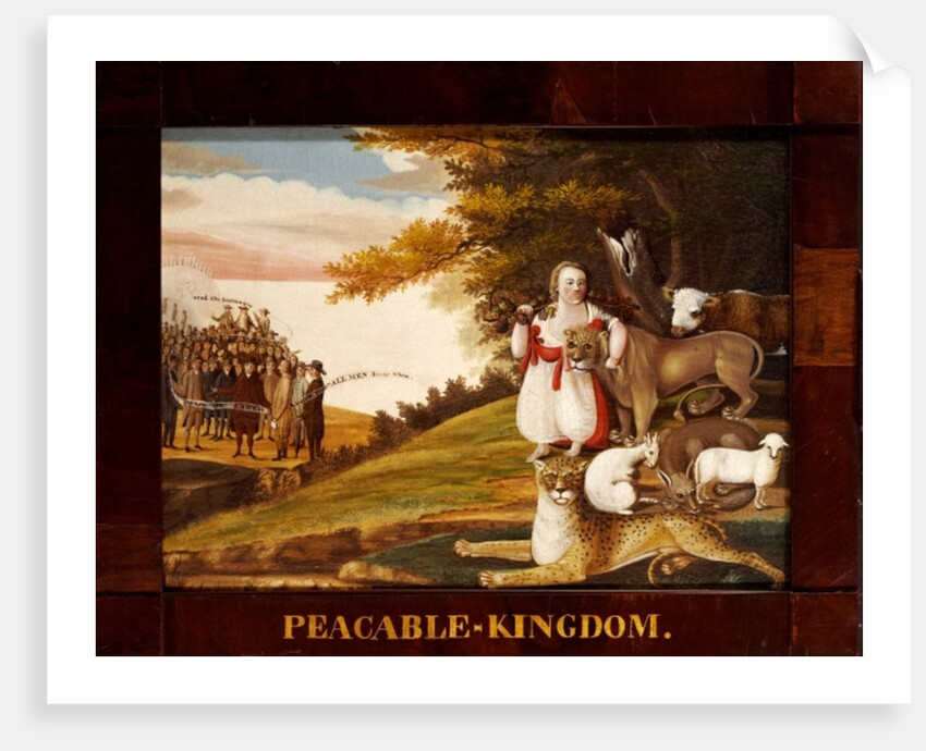Peaceable Kingdom by Edward Hicks