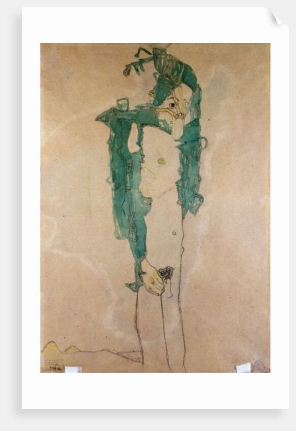 Self Portrait, c.1910 by Egon Schiele