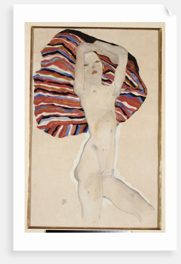 Act Against Coloured Material, 1911 by Egon Schiele