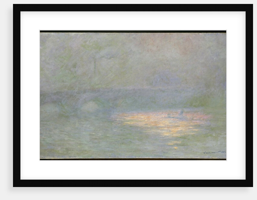 Waterloo Bridge by Claude Monet