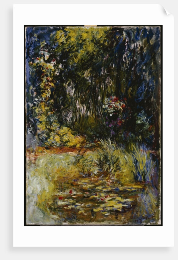 Corner of a Pond with Waterlilies, 1918 by Claude Monet