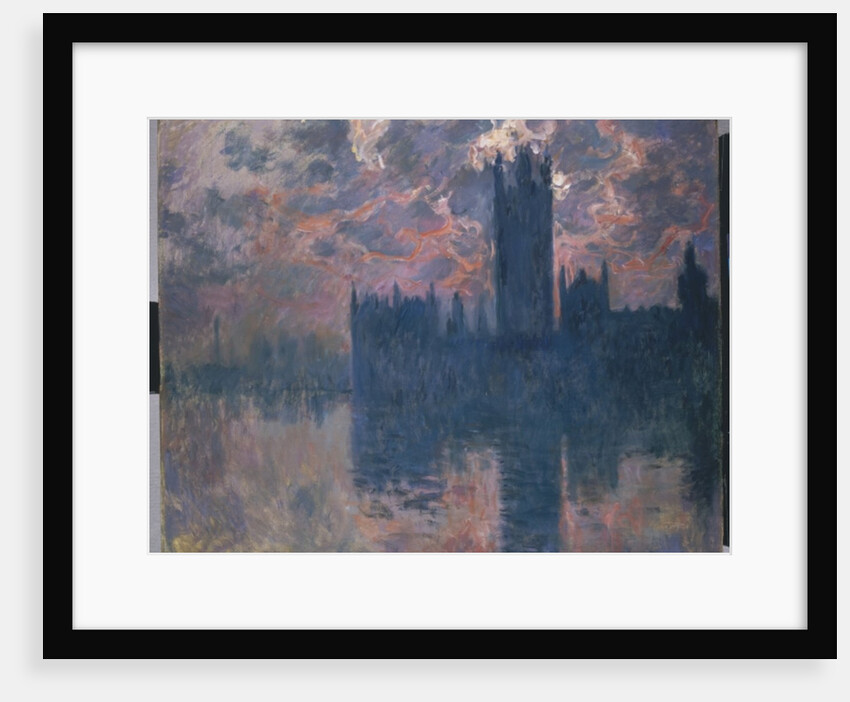 Houses of Parliament, Sunset, 1902 by Claude Monet