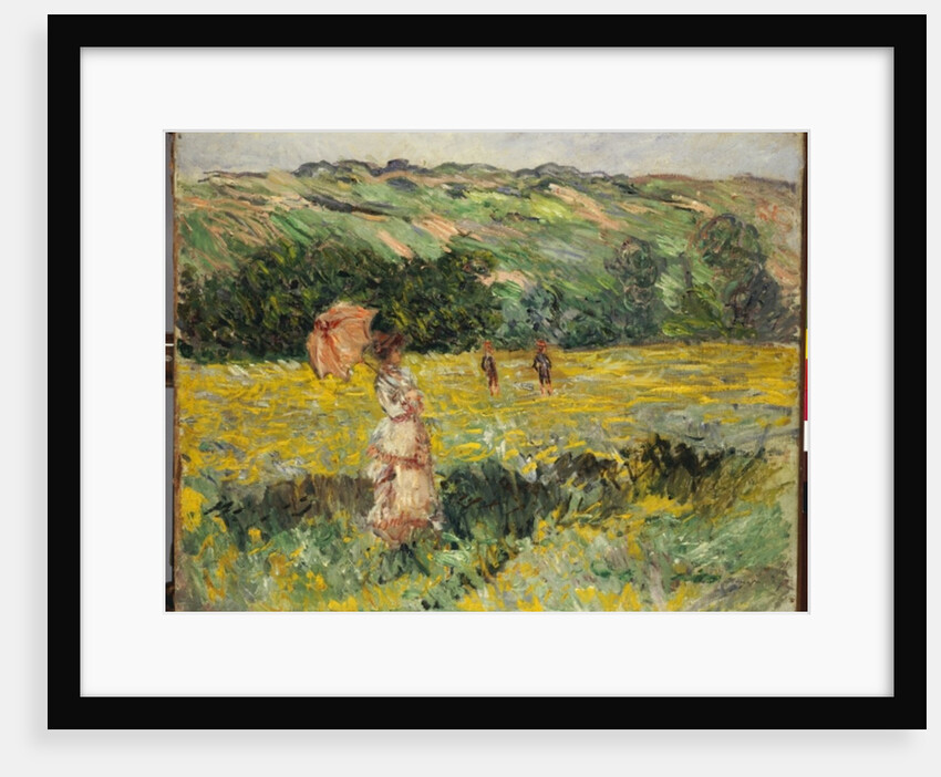 Limetz Meadow, 1887 by Claude Monet