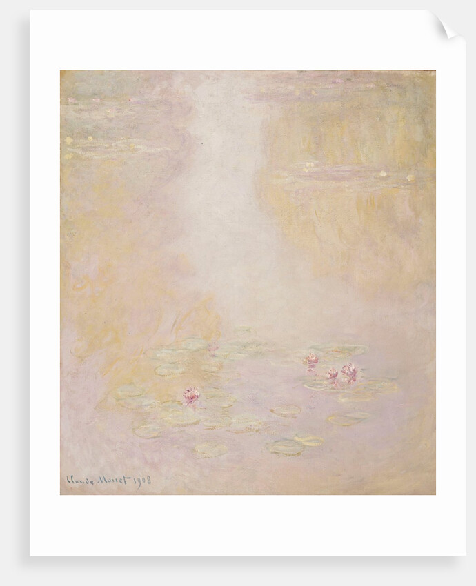 Water Lilies, Giverny, 1908 by Claude Monet