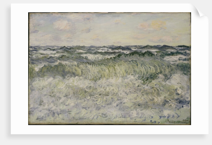 Seascape, 1881 by Claude Monet