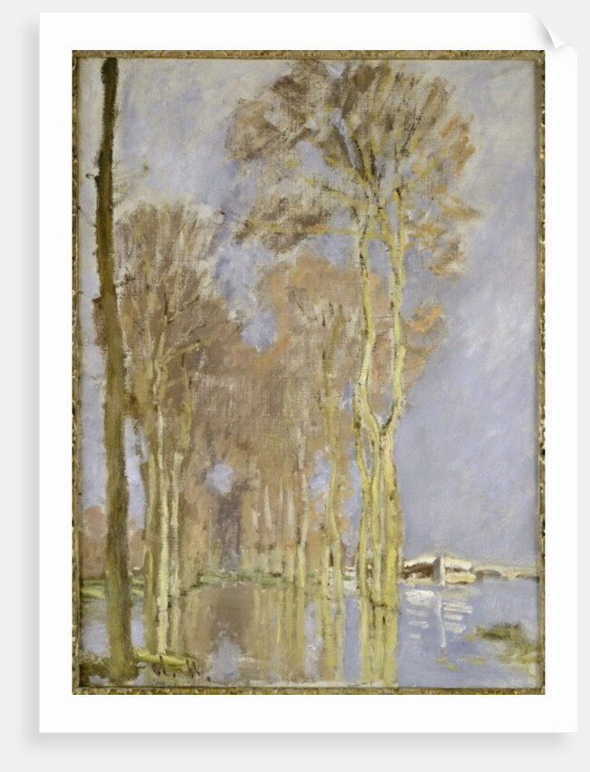 Flood by Claude Monet