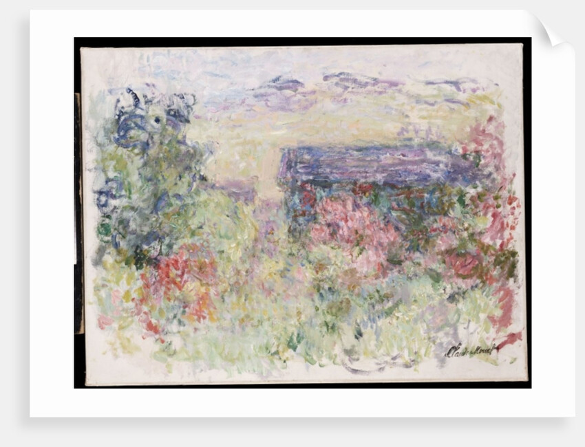 The House Through the Roses, c.1925-26 by Claude Monet
