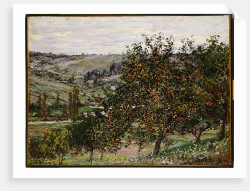 Apple Trees near Vetheuil by Claude Monet