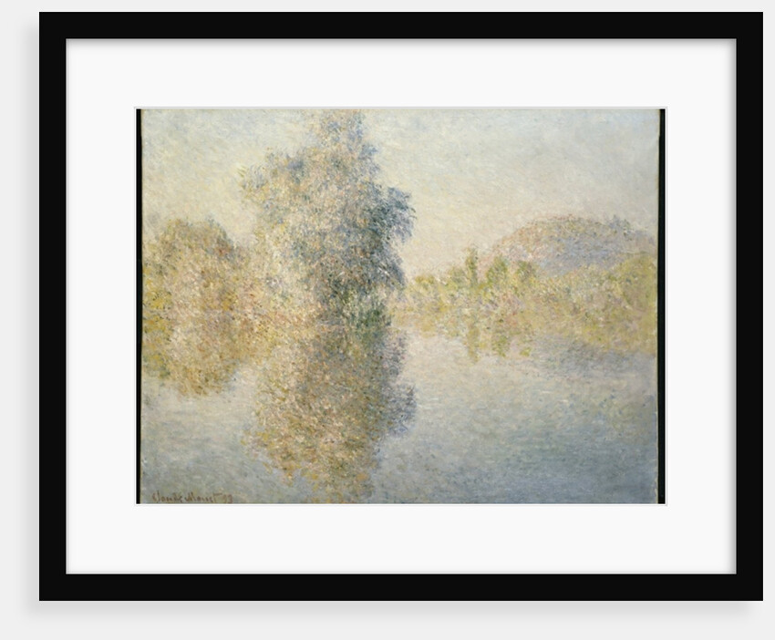 Early Morning on the Seine at Giverny, 1893 by Claude Monet