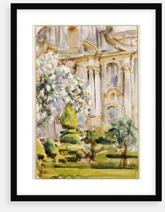 Palace and Gardens, Spain, 1912 by John Singer Sargent