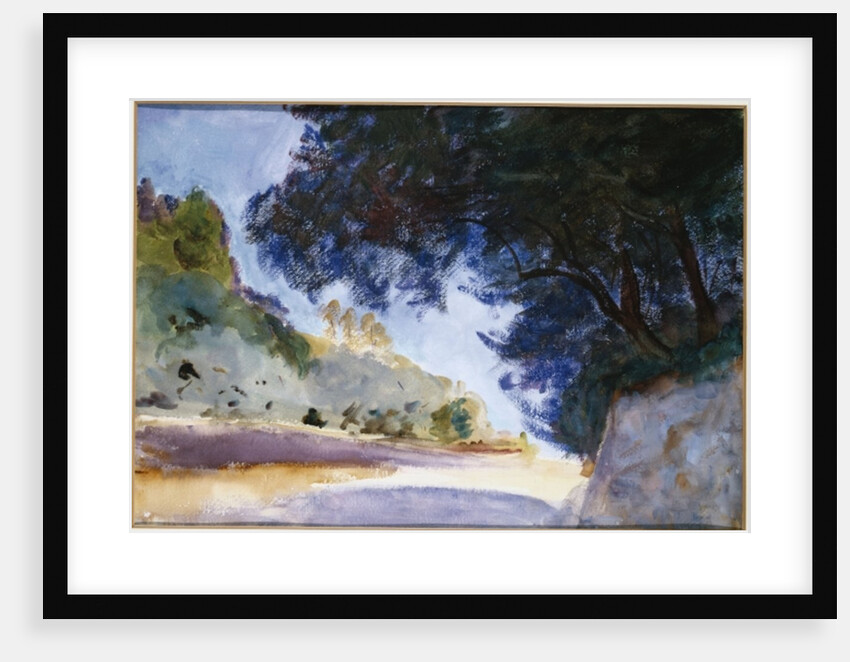 Landscape, Olive Trees, Corfu, 1909 by John Singer Sargent