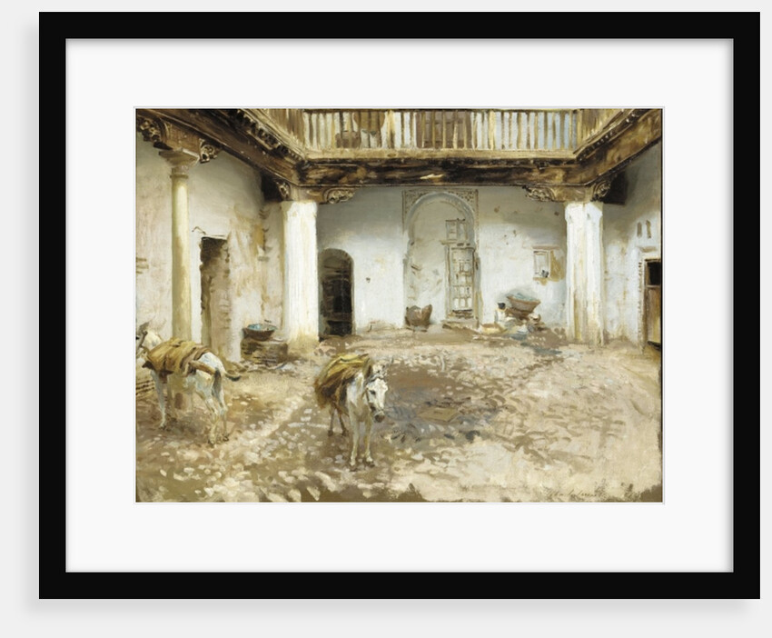 Moorish Courtyard, 1913 by John Singer Sargent