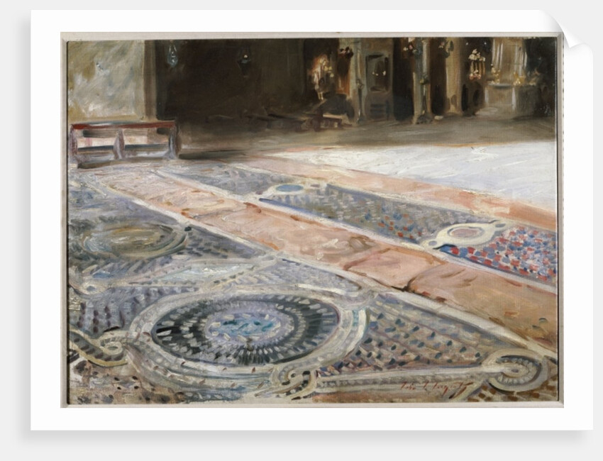 Venetian Interior by John Singer Sargent