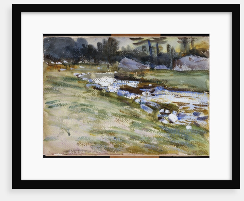 The Brook by John Singer Sargent