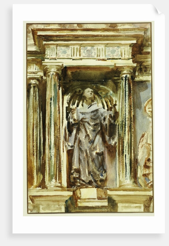 In a Church at Granada by John Singer Sargent