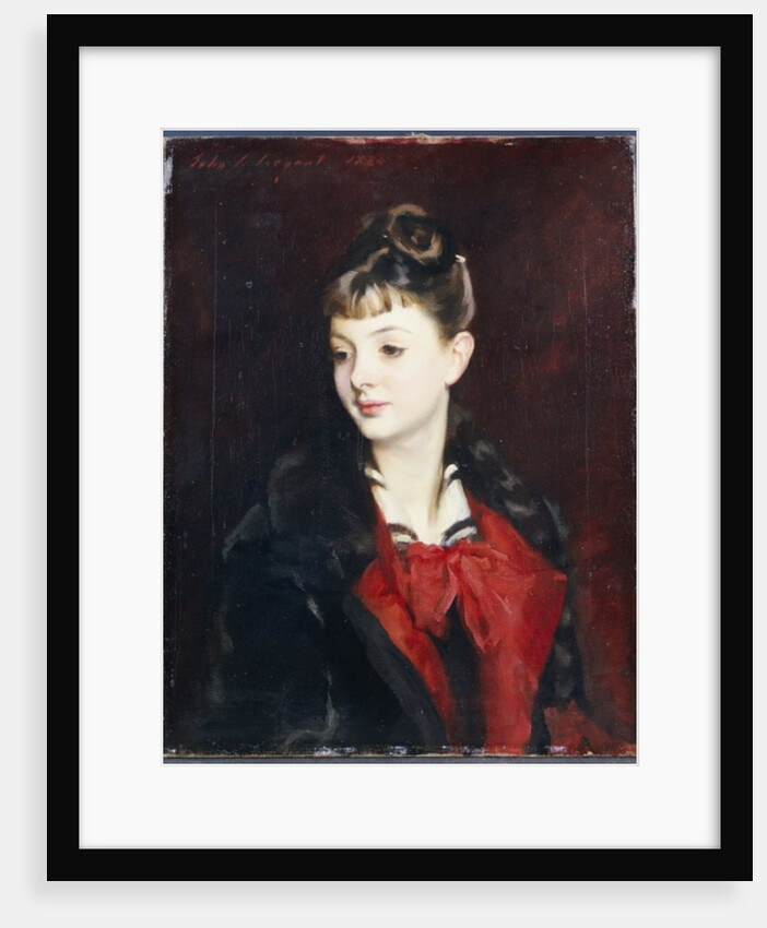 Portrait of Mademoiselle Suzanne Poirson, 1884 by John Singer Sargent