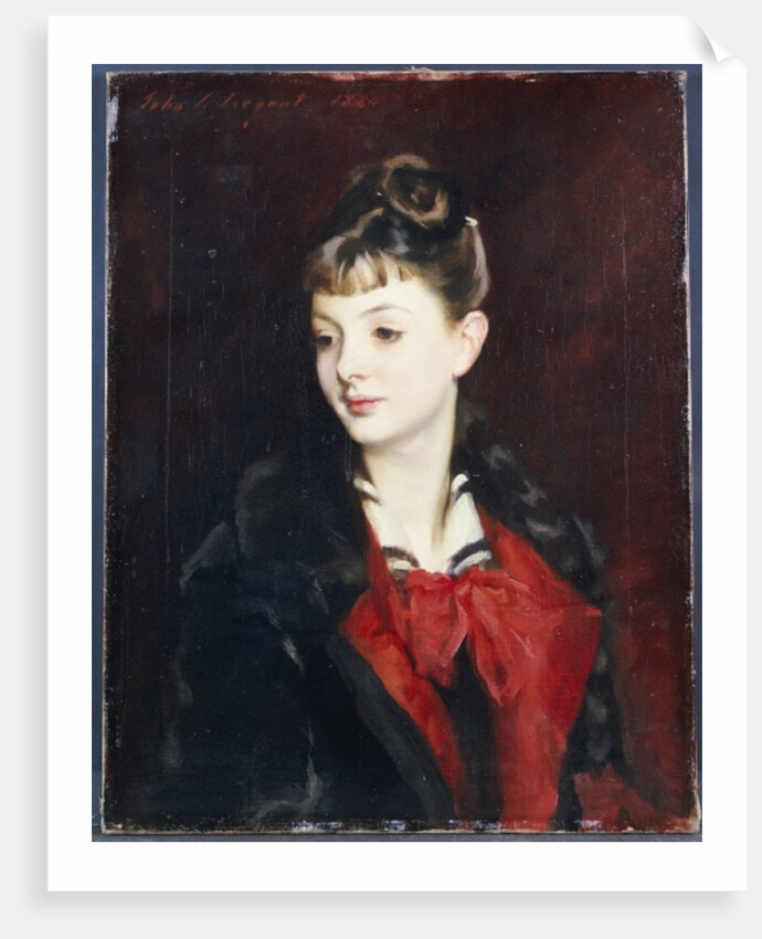 Portrait of Mademoiselle Suzanne Poirson, 1884 by John Singer Sargent