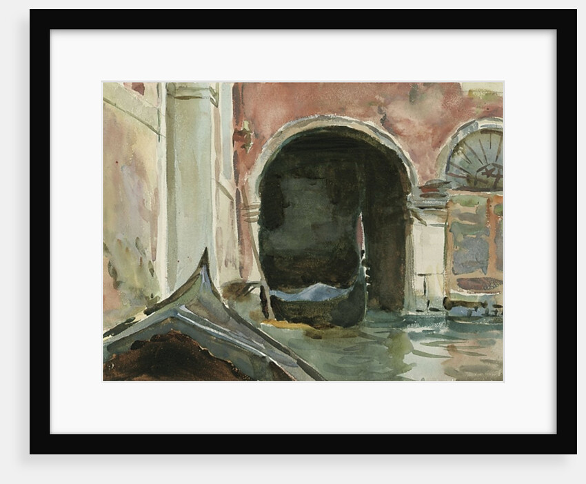 Venetian Canal by John Singer Sargent