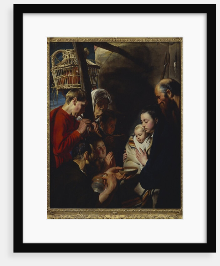 The Adoration of the Shepherds by Jacob Jordaens