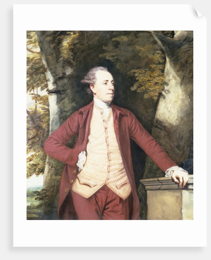 Portrait of Richard Crofts of West Harling, Norfolk by Joshua Reynolds