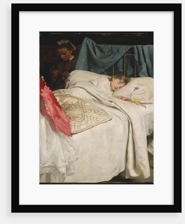 Sleeping, c.1865 by John Everett Millais
