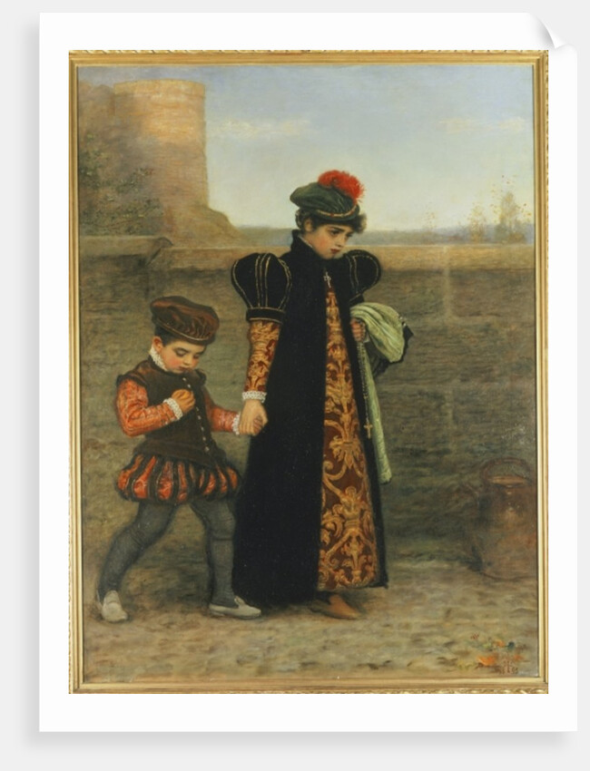 The Girlhood of St. Theresa by John Everett Millais