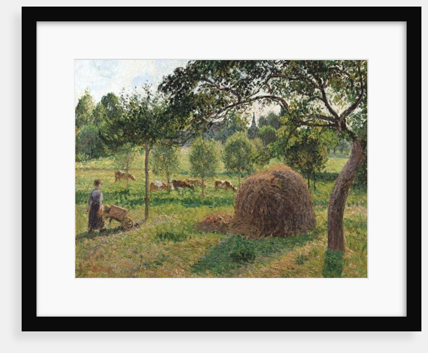 Dusk at Eragny, 1896 by Camille Pissarro