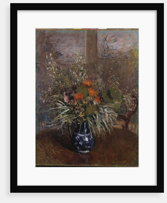 A Bouquet of Flowers, 1875 by Alfred Sisley