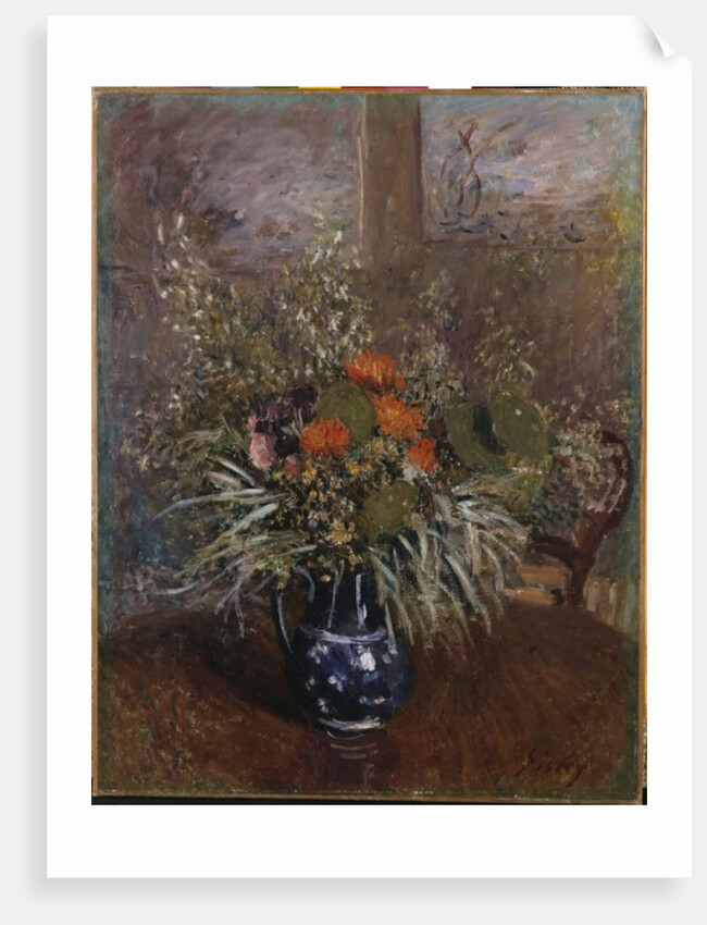 A Bouquet of Flowers, 1875 by Alfred Sisley