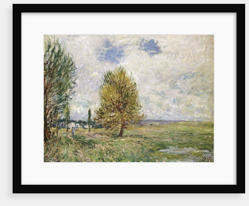 La Plaine de Veneux-Nadon, 1881 by Alfred Sisley