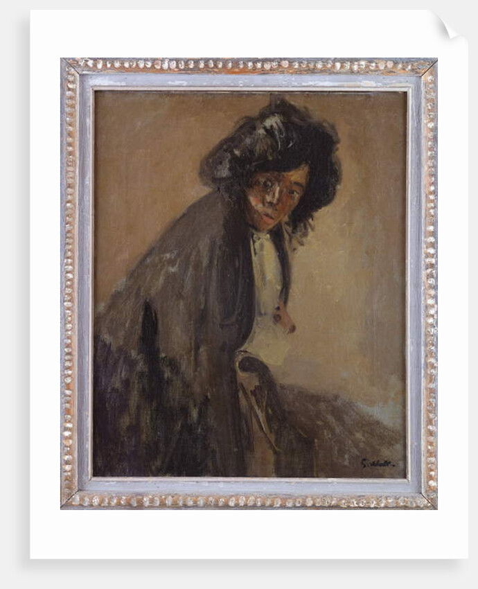 La Giuseppina Leaning Against a Chaise Longue, c.1903-04 by Walter Richard Sickert