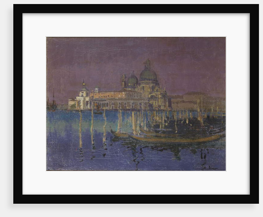 Nocturne: The Dogana and Santa Maria della Salute, Venice, 1896 by Walter Richard Sickert