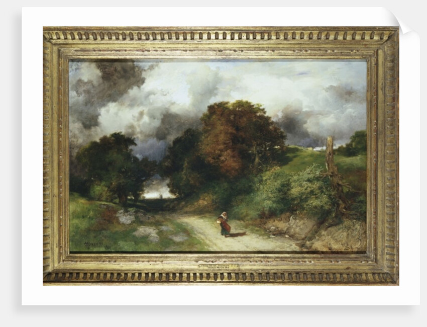 Windy Hilltop, Amagansett, Long Island, 1901 by Thomas Moran