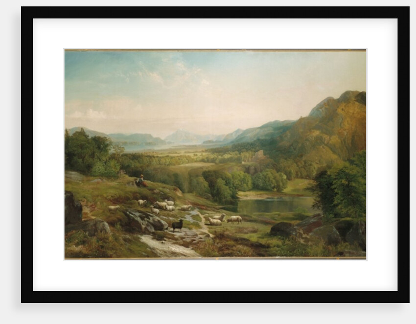 Minding the Flock, c.1867 by Thomas Moran