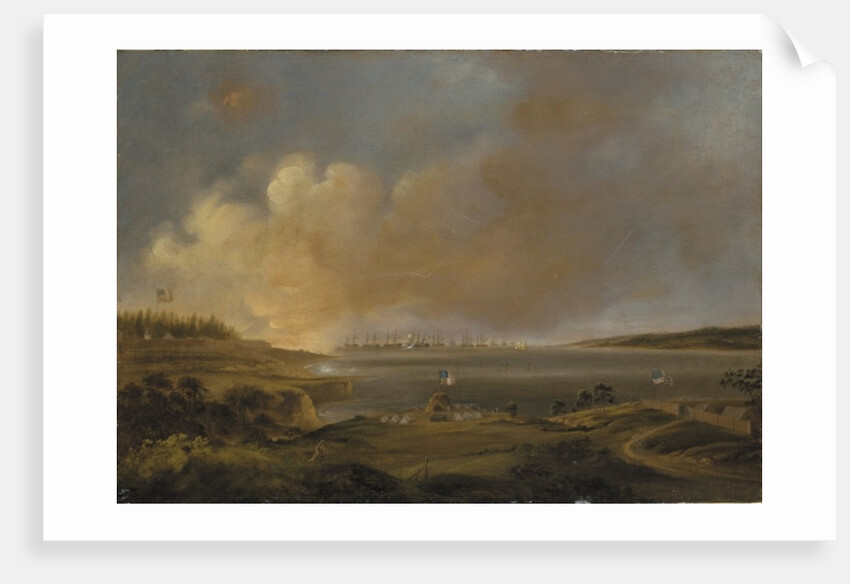 The Battle of Fort McHenry by Alfred Jacob Miller
