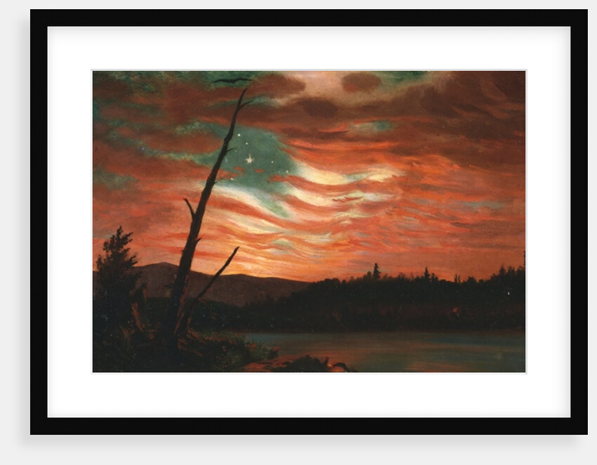 Our Banner in the Sky, 1861 by Frederic Edwin Church