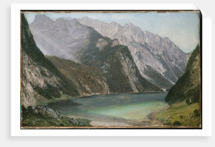 Alpine Lake by Frederic Edwin Church