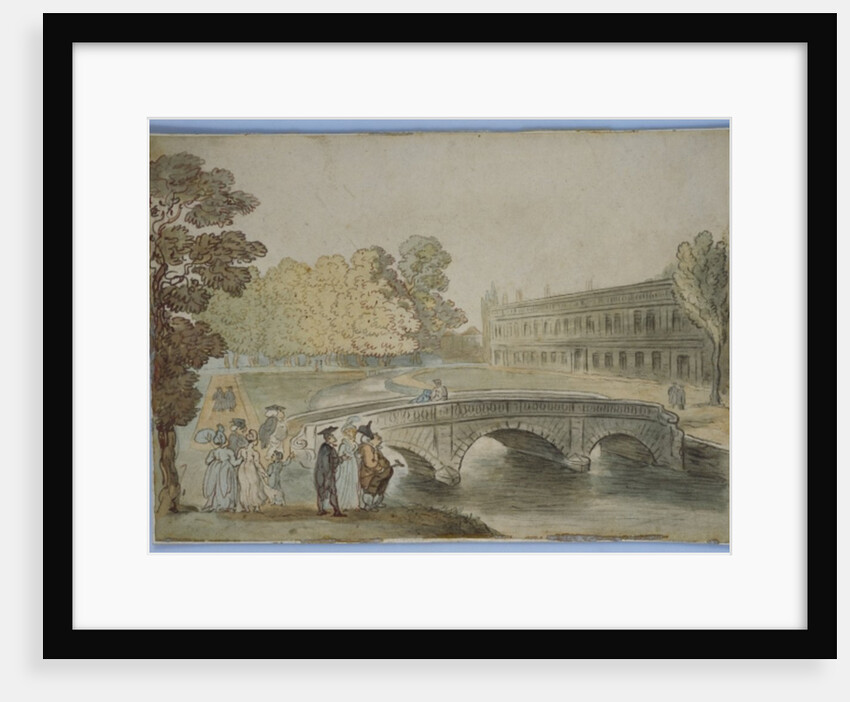 Trinity Library, Cambridge by Thomas Rowlandson