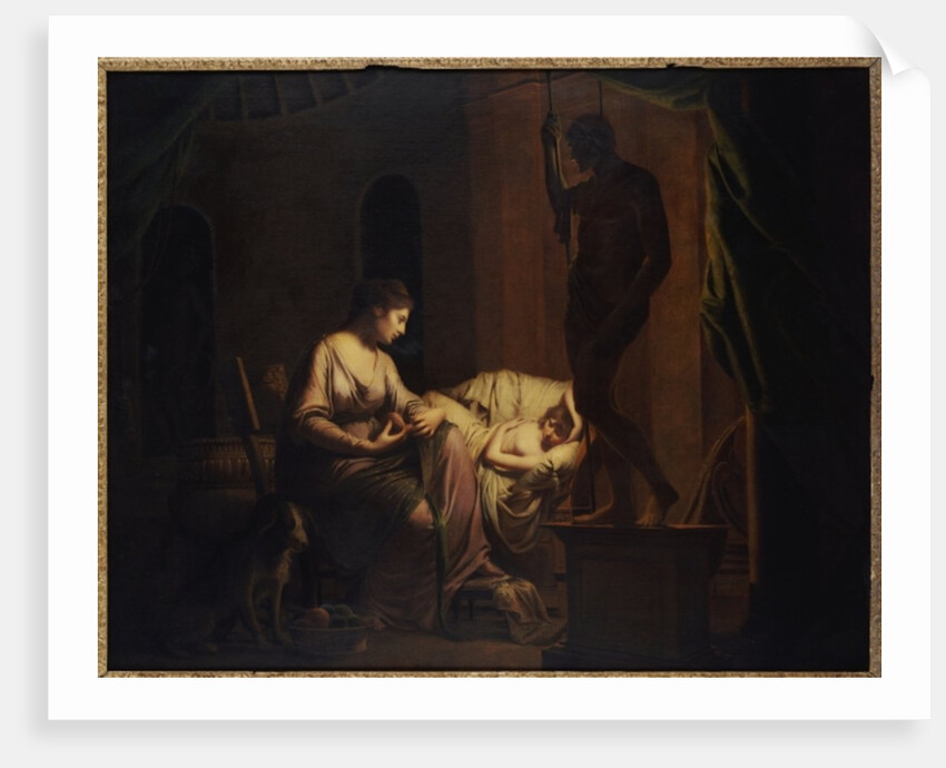 Penelope Unravelling her Web by Joseph Wright of Derby