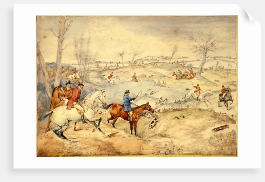 Hunting Scenes: Tally-Ho by Henry Thomas Alken