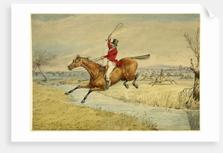 Over the Stream by Henry Thomas Alken