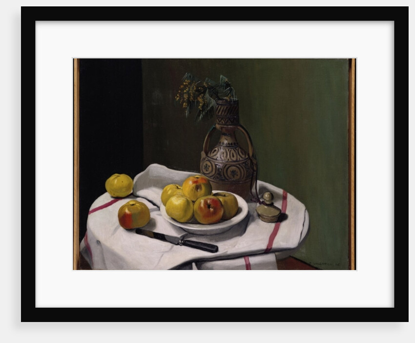 Apples and a Moroccan Vase, 1914 by Felix Edouard Vallotton