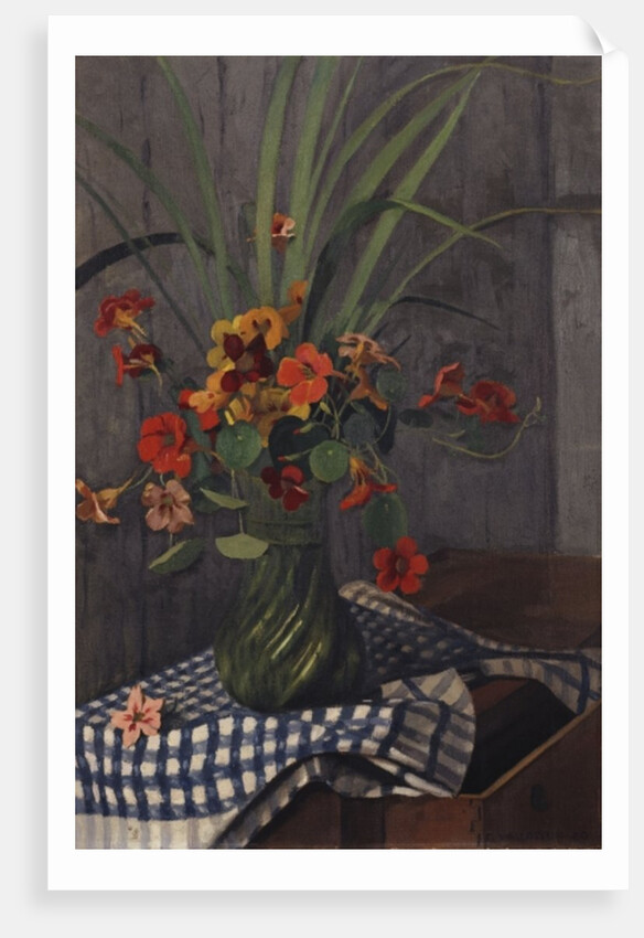 Nasturtiums, 1920 by Felix Edouard Vallotton