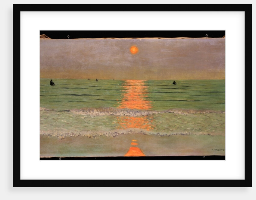 Sunset, 1913 by Felix Edouard Vallotton